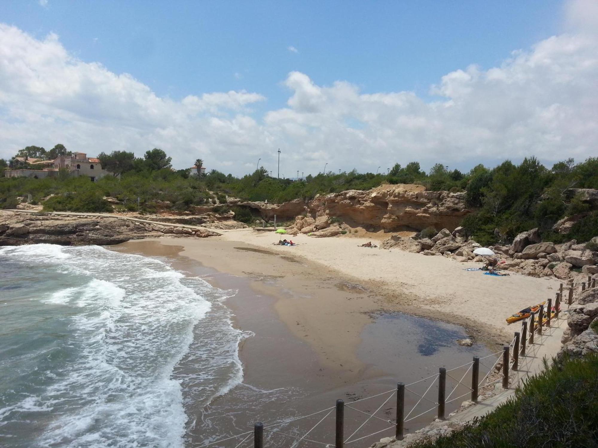 Ferienwohnung Encantador Apartamento Gaviotas Cerca De La Playa Calafat Exterior foto