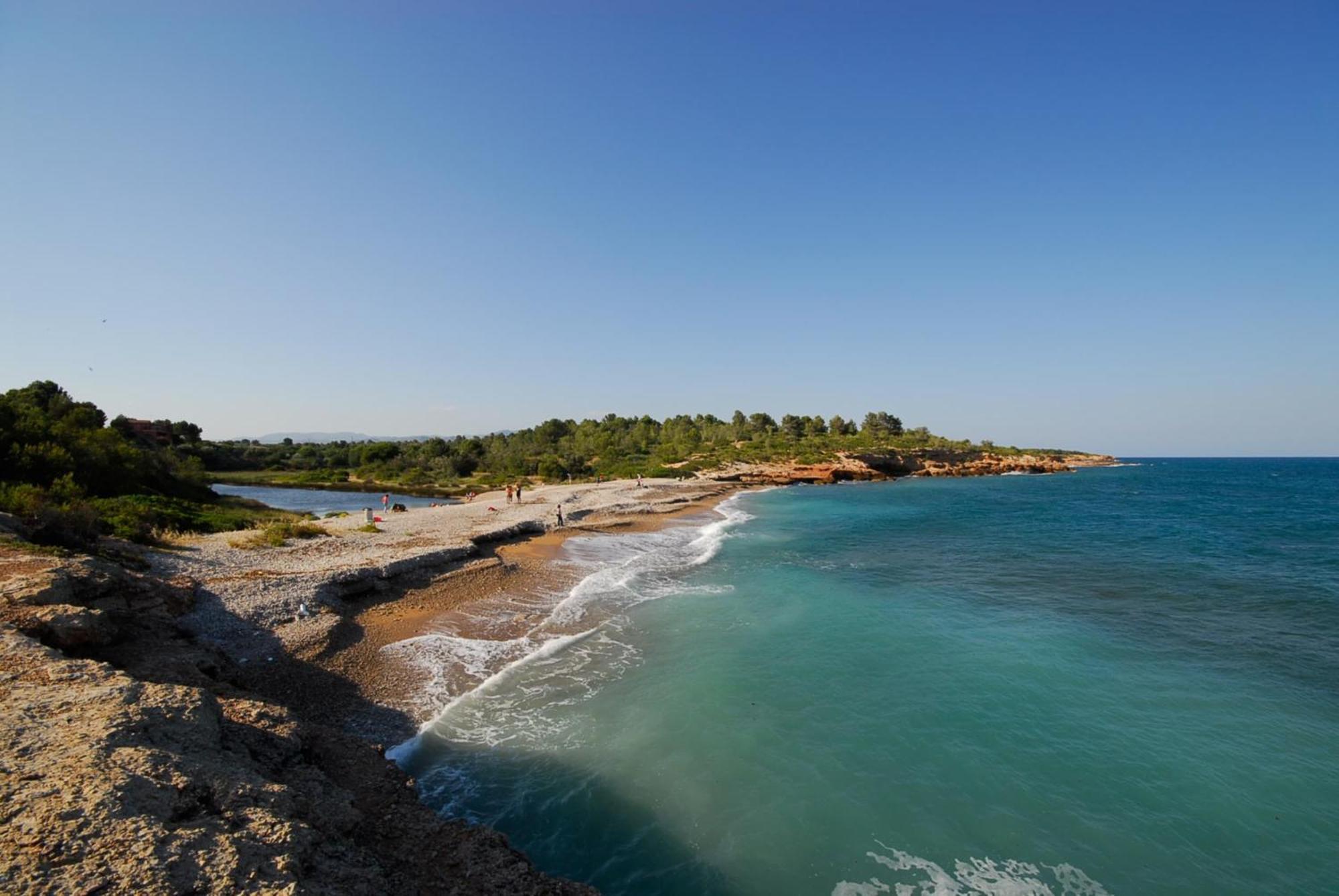 Ferienwohnung Encantador Apartamento Gaviotas Cerca De La Playa Calafat Exterior foto