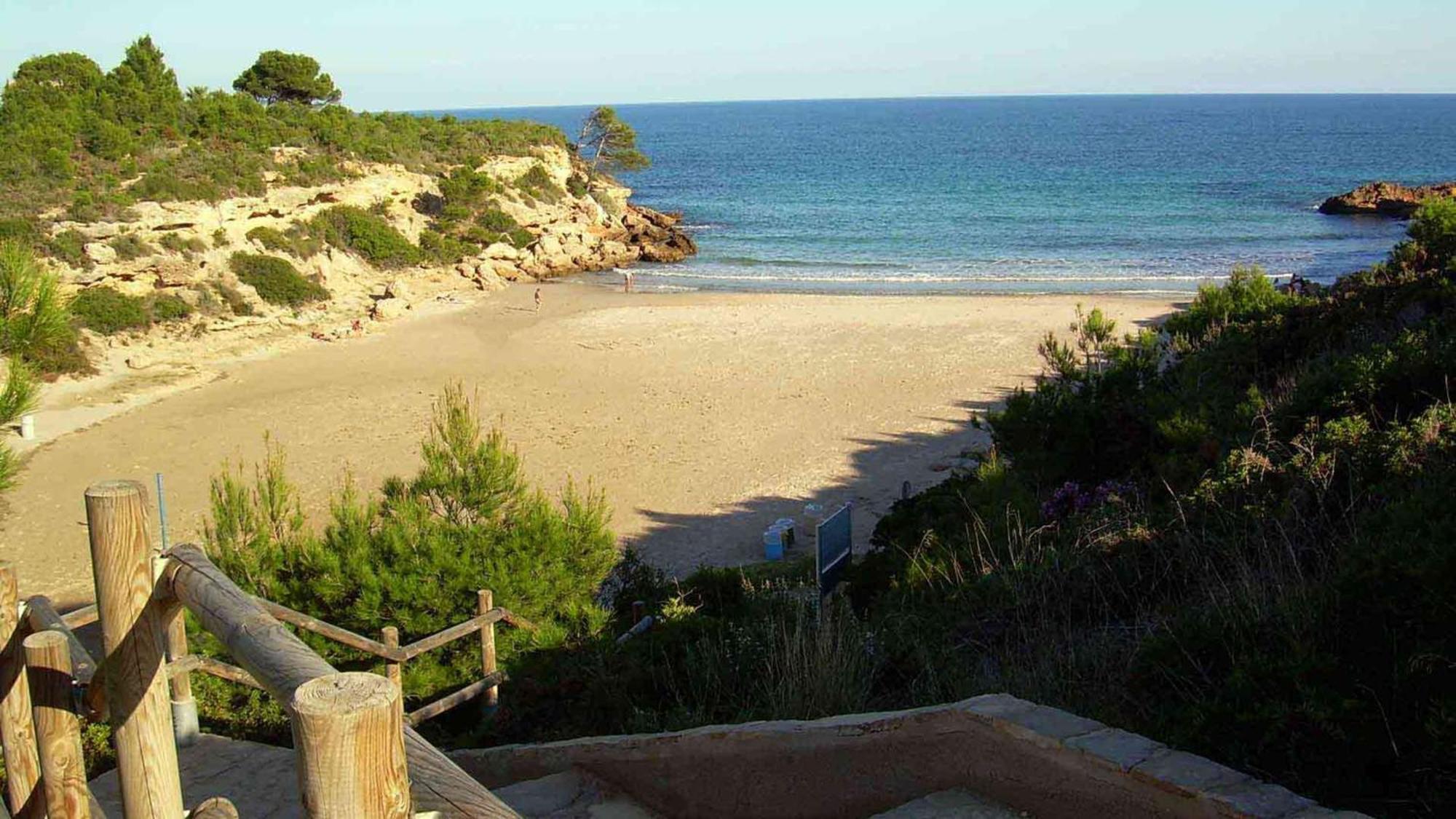 Ferienwohnung Encantador Apartamento Gaviotas Cerca De La Playa Calafat Exterior foto