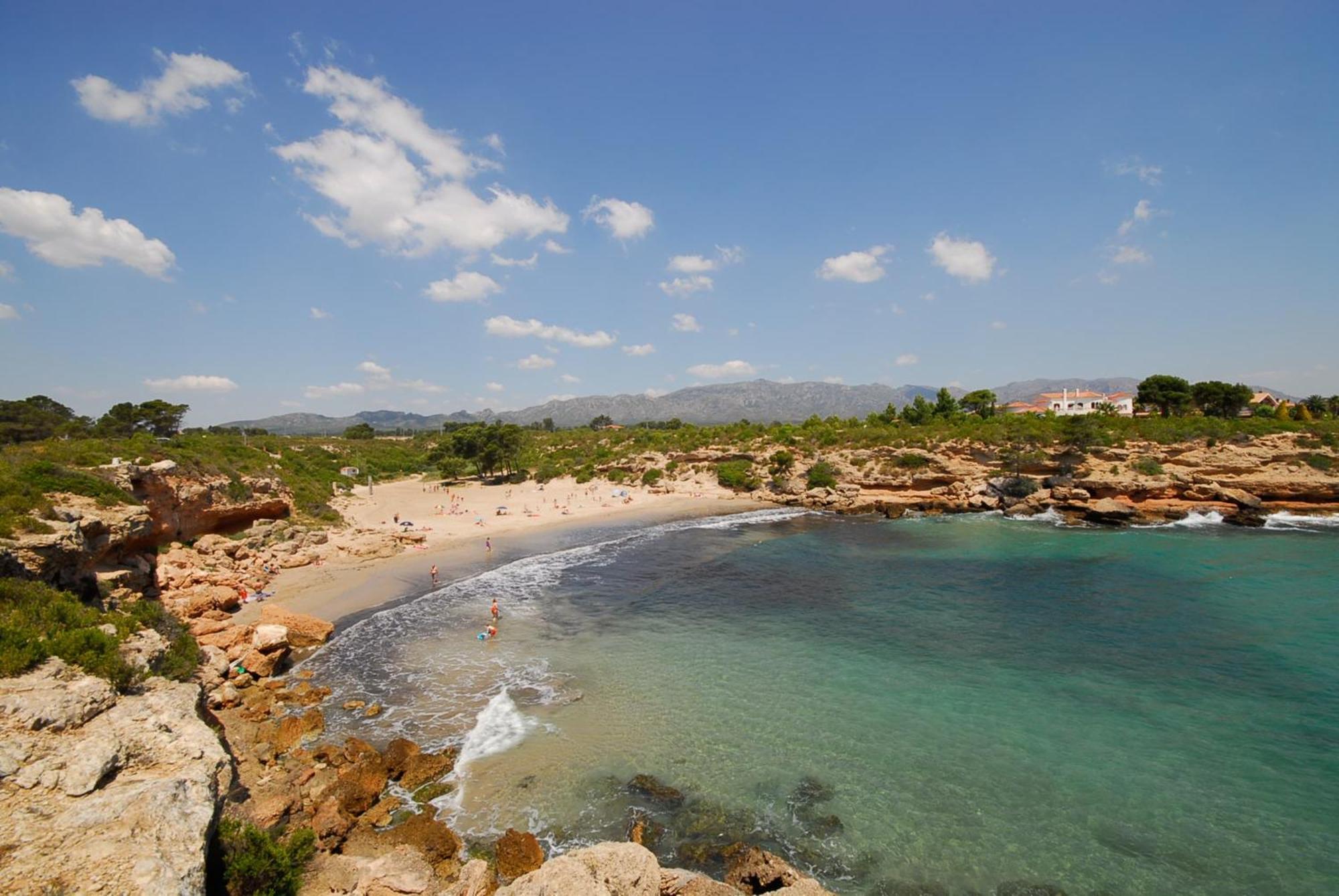 Ferienwohnung Encantador Apartamento Gaviotas Cerca De La Playa Calafat Exterior foto