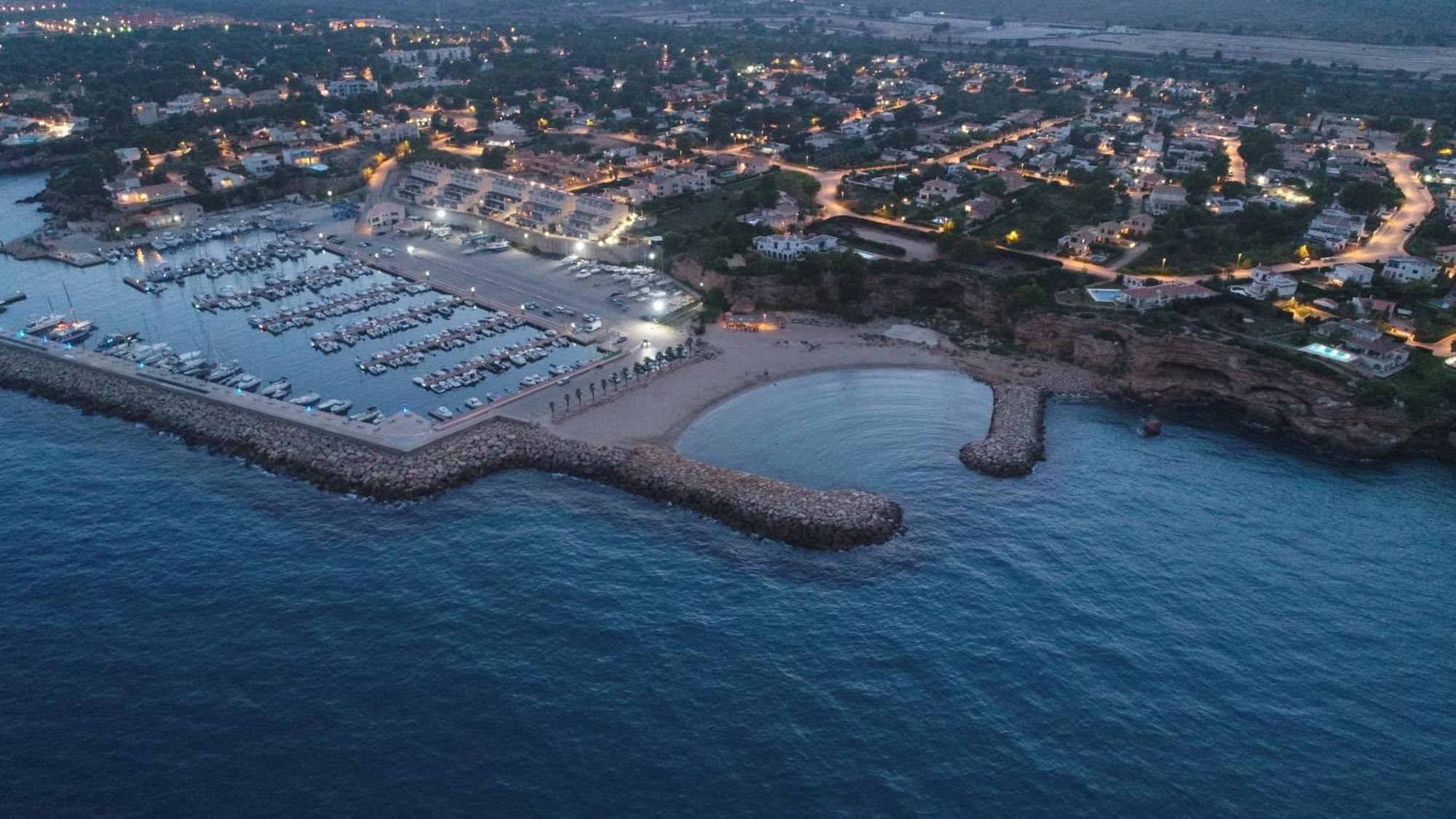 Ferienwohnung Encantador Apartamento Gaviotas Cerca De La Playa Calafat Exterior foto